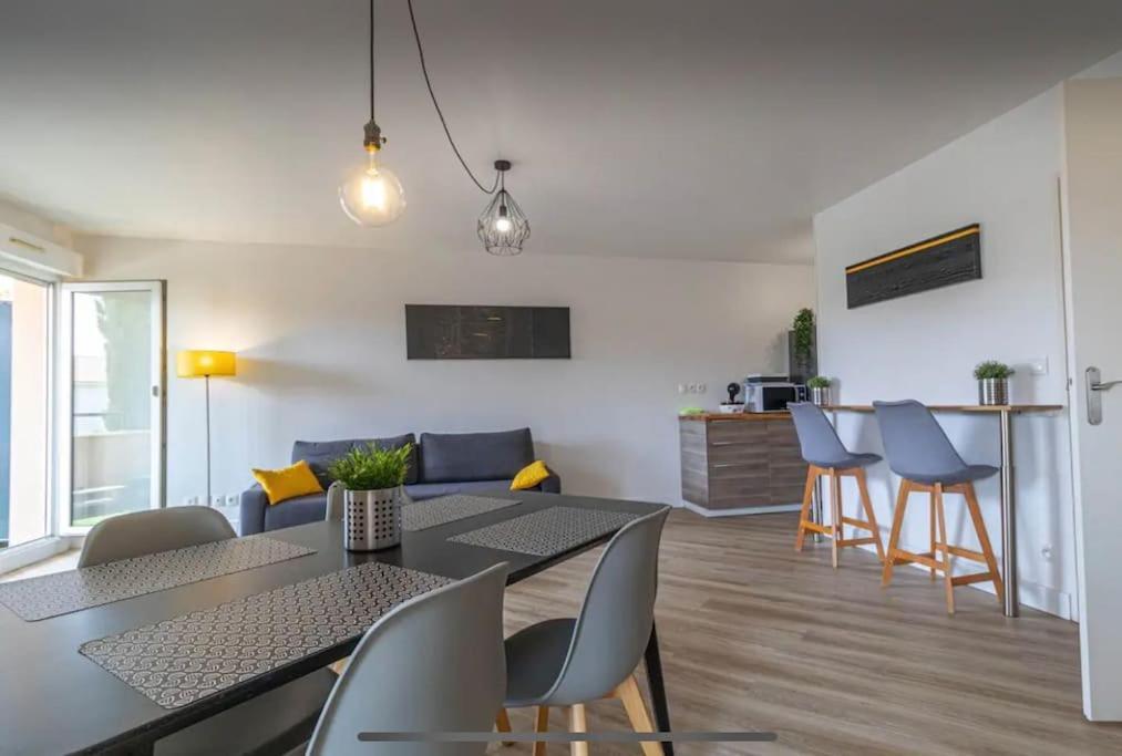 *T3*Toulouse Purpan+Parking+Piscine Apartment Luaran gambar
